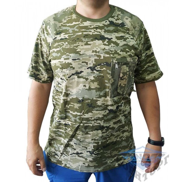 Футболка ЗСУ с погоном - 2598020