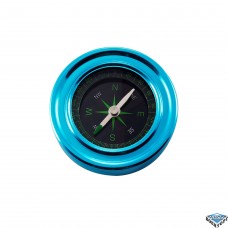Компас TSC - 7 (металлический, диаметр 60мм, синий)