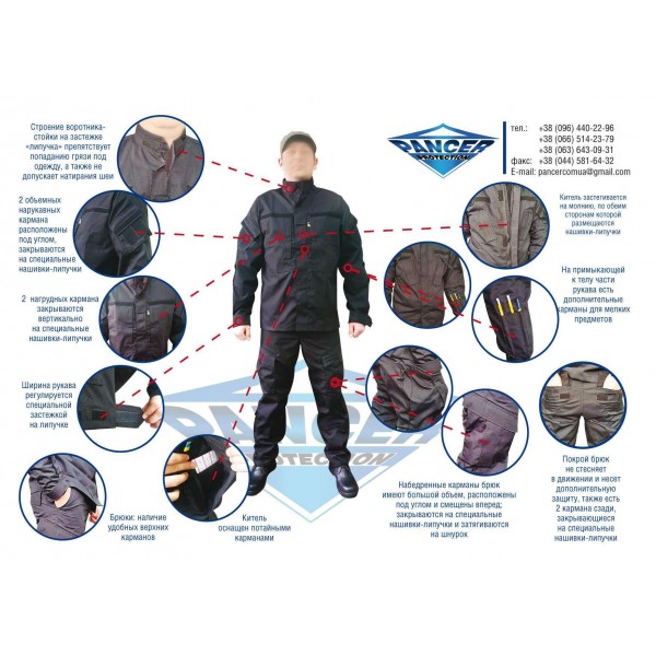 Військова чорна форма - 2905829 Військова чорна форма - 2905829