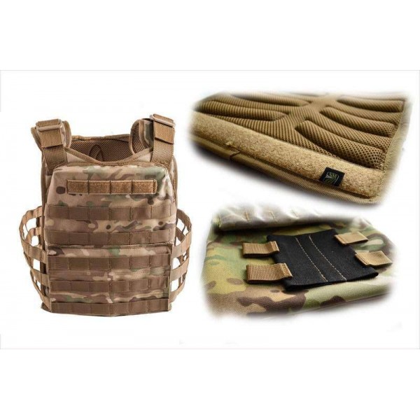 Чехол плитоноска Мультикам М2 4 класс защиты - 3581401