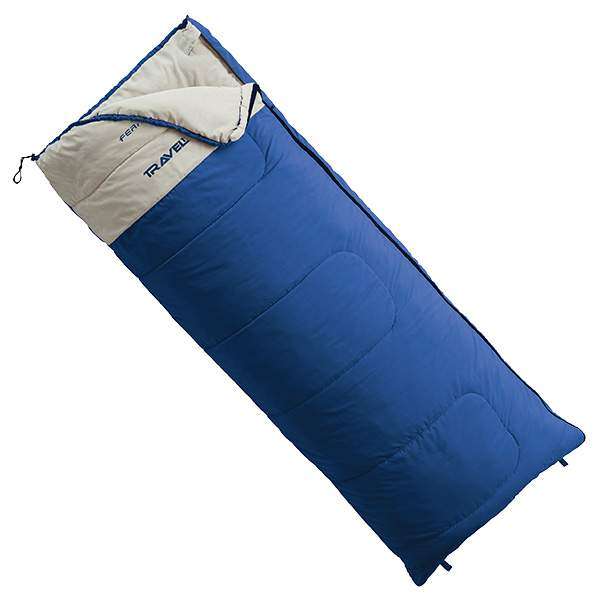 Спальный мешок Ferrino Travel/+10&"#176;C Blue (Left) - 2966268