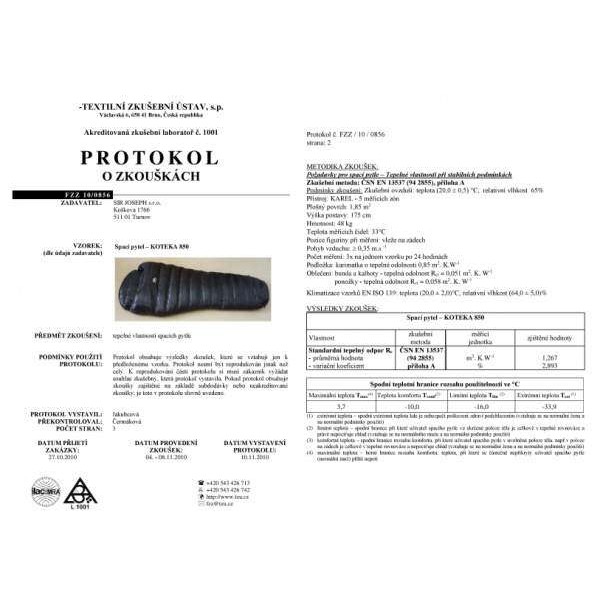 Спальний мішок Sir Joseph Koteka II 850/190/-16&"#176;C Black/Blue (Left) - 2966293 Спальний мішок Sir Joseph Koteka II 850/190/-16&"#176;C Black/Blue (Left) - 2966293