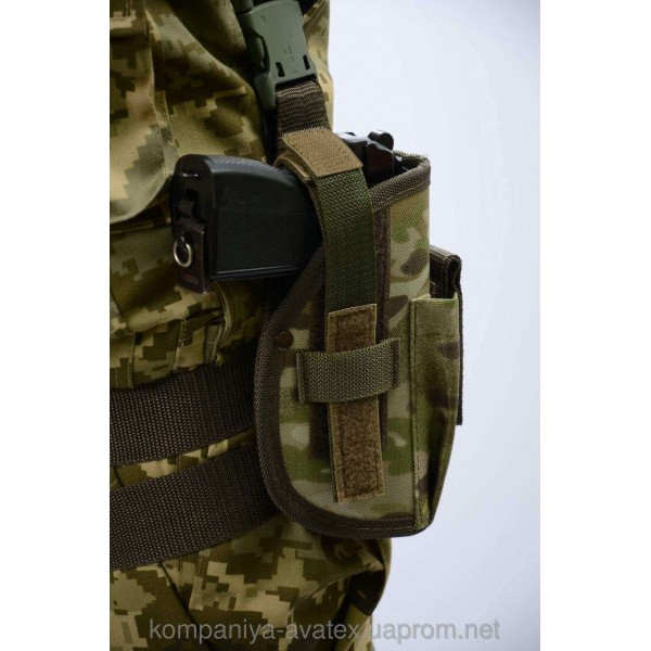 Кобура набедренная ПМ (oxford 600D, мультикам) - 2966387 Кобура набедренная ПМ (oxford 600D, мультикам) - 2966387