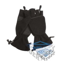 Флісові безпалі рукавички BLACK FLEECE HUNTING GLOVES