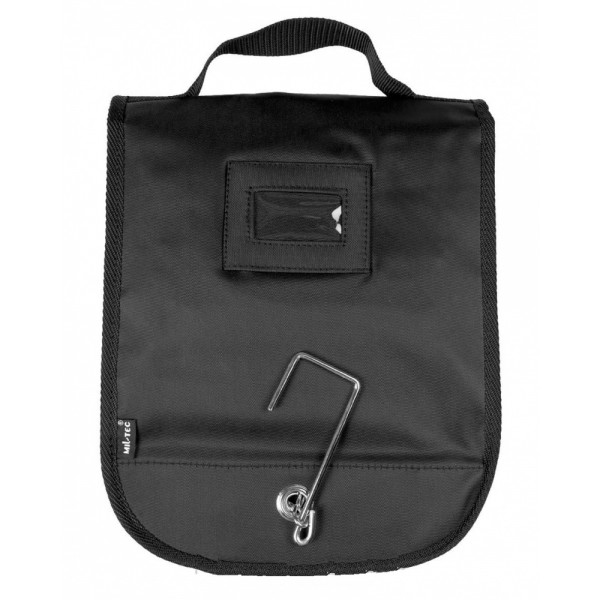 Туалетна сумка Несесер чорний міл тек - 2966456