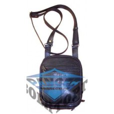 Барсетка кожаная плечевая (ПМ, ФОРТ-12, РР, ПГШ, Эрма 459)