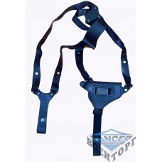 Кобура оперативная кожаная универсальная с кожаным креплением (со скобой) Ср 99