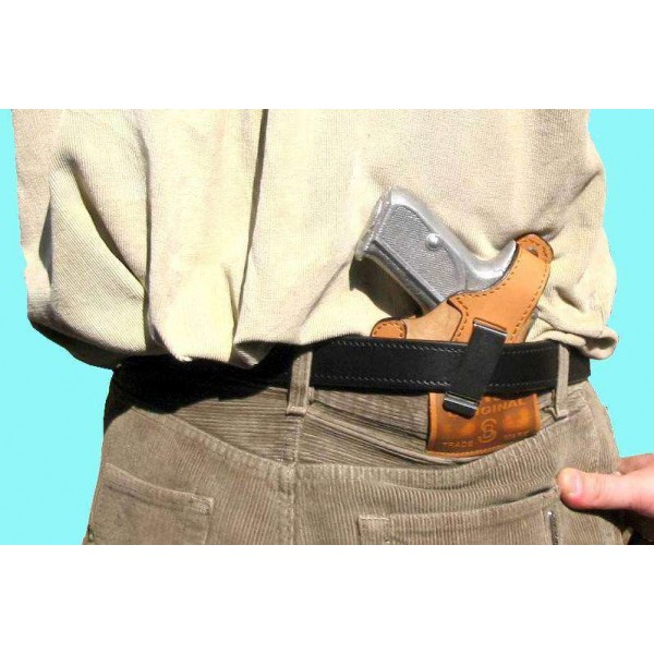 Кобура оперативная кожаная универсальная с синтетическим креплением (со скобой), ПСМ - 2996569 Кобура оперативная кожаная универсальная с синтетическим креплением (со скобой), ПСМ - 2996569