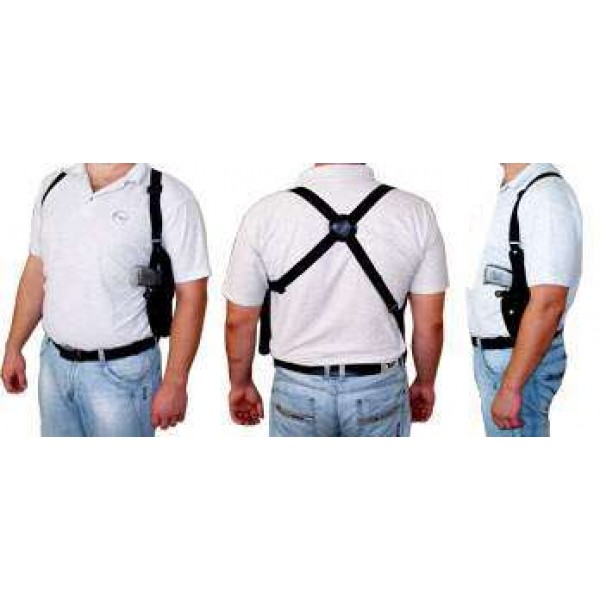 Кобура оперативна синтетична тришарова поворотна з синтетичним кріпленням вертикальна ФОРТ2103 - 2996672