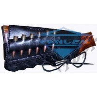 Патронташ кожаный на пример с тиснением 7,62к * 6 патр.