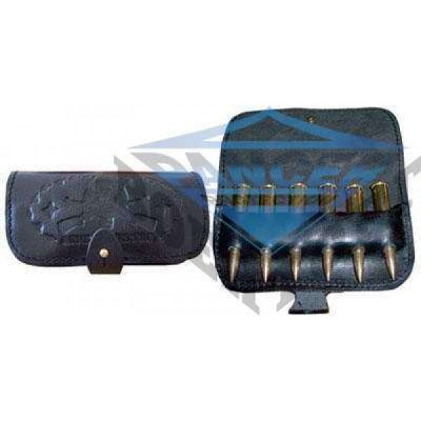 Подсумок кожаный с тиснением 7,62к * 6 патр. - 2996838