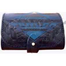 Подсумок кожаный с тиснением 7,62к * 7 патр.