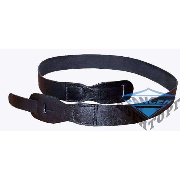 Ремень ружейный кожаный со специальными креплением - 2996861