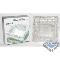 ПЕПЕЛЬНИЦА СТЕКЛО (10,5 СМ Х 10,5 СМ) PC3-56