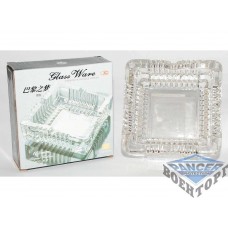 ПЕПЕЛЬНИЦА СТЕКЛО (10,5 СМ Х 10,5 СМ) PC3-56