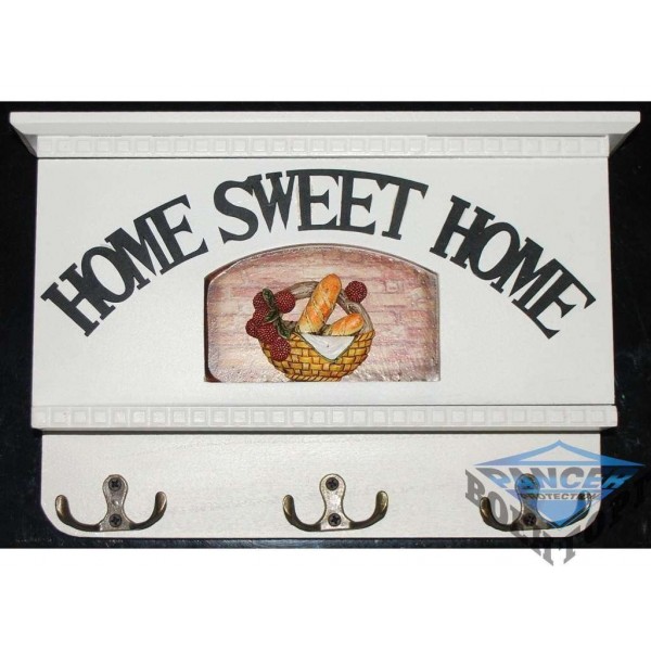 KC7008C Ключница с выдвижной панелью (деревянная) - 2999213