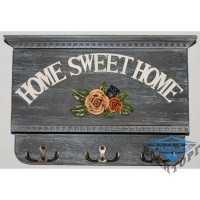 KC7008A Ключниця з висувною панеллю (дерев'яна)