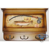 KC7008G Ключниця з висувною панеллю (дерев'яна)