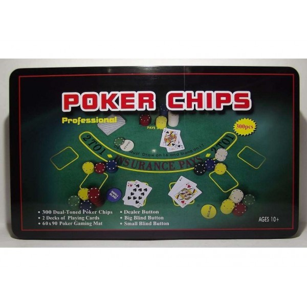 i3-99 Покер метал 300 фишек - 2999299