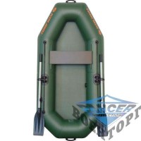 Надувная гребная лодка Kolibri К-210  ЗЕЛЕНАЯ/КАМУФЛЯЖ