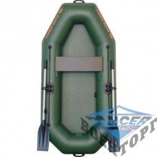 Надувная гребная лодка Kolibri К-210  ЗЕЛЕНАЯ/КАМУФЛЯЖ