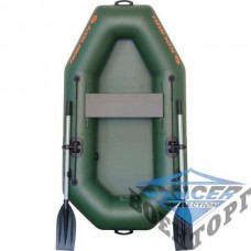 Надувная гребная лодка Kolibri К-190 ЗЕЛЕНАЯ/КАМУФЛЯЖ