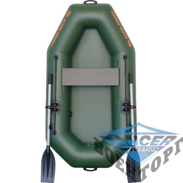 Надувна гребний човен Kolibri ДО-190 ЗЕЛЕНА/КАМУФЛЯЖ - 3008574