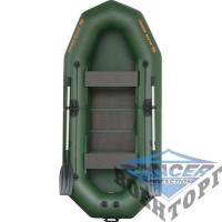 Надувна гребний човен Kolibri K-270Т ЗЕЛЕНА/КАМУФЛЯЖ
