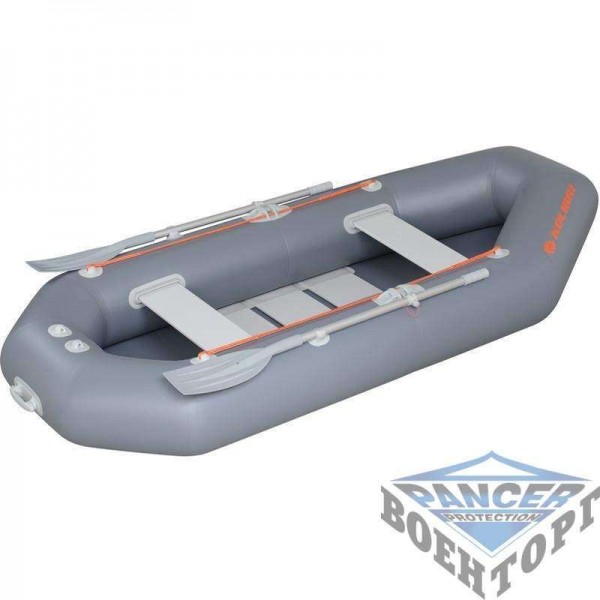 Гребний човен надувний (з пайолом слань-килимок) Kolibri ДО-240 КОЛЬОРОВА - 3008597