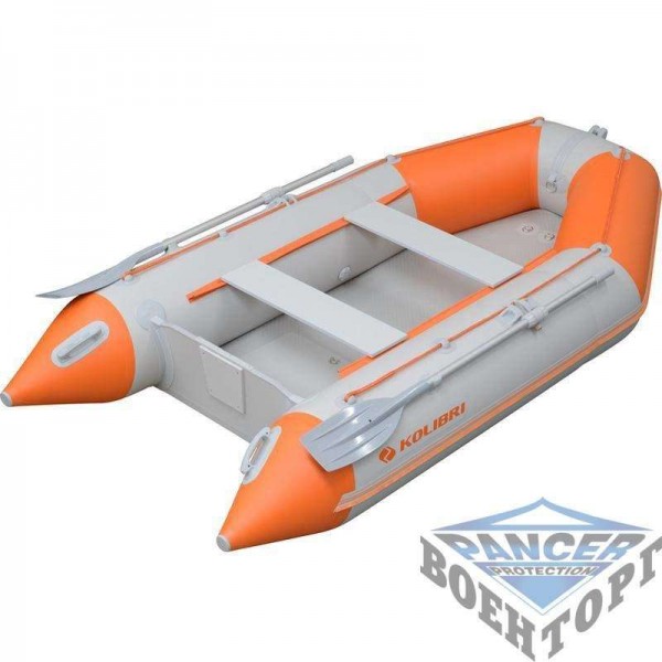 Надувна моторна лодка (з пайолом слань-килимок) Kolibri КМ-300 КОЛЬОРОВА - 3008608