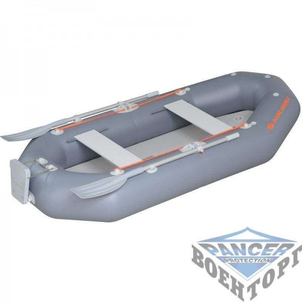 Надувная гребная лодка (с пайолом слань-коврик) Kolibri К-270Т ЦВЕТНАЯ - 3008610