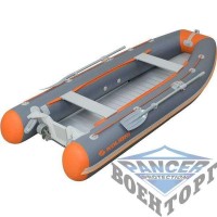 Надувная моторна лодка (с пайолом слань-книжка) Kolibri КМ-300DL ЦВЕТНАЯ