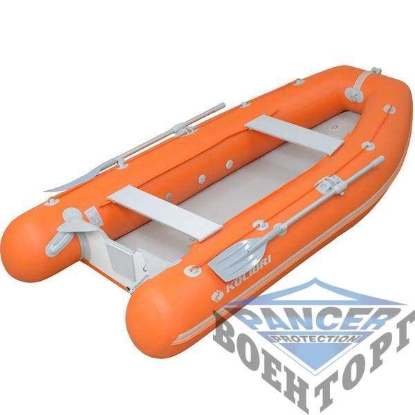 Надувная моторна лодка (с фанер. пайолом) Kolibri КМ-450DSL ЦВЕТНАЯ - 3008618