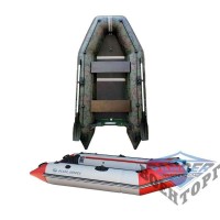Надувная моторна лодка (с фанер. пайолом) Kolibri КМ-300D ЦВЕТНАЯ