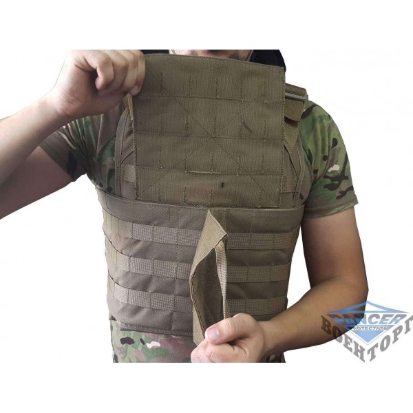 Плитоноска койот plate carrier 6 класс защиты - 3012379 Плитоноска койот plate carrier 6 класс защиты - 3012379