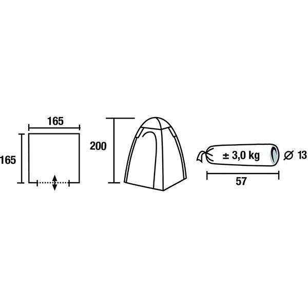 Намет High Peak Aquadome Blue - 3028653 Намет High Peak Aquadome Blue - 3028653
