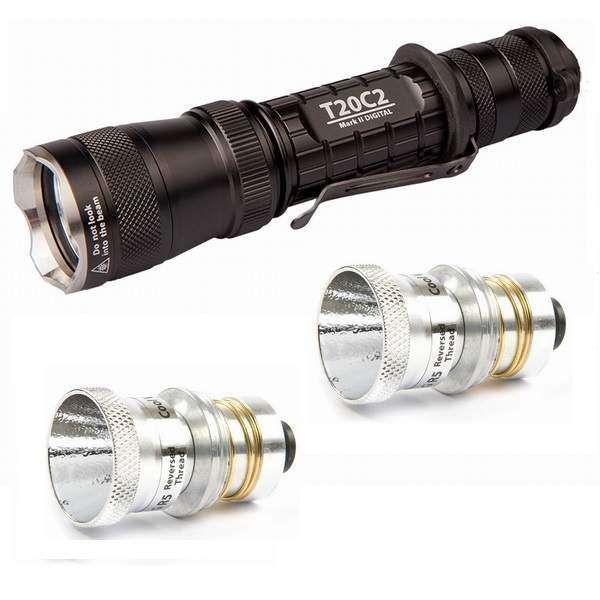 Фонарь Eagletac T20C2 MKII XM-L2 U2/XP-E Green/XP-E Red (850 Lm) - 3028667