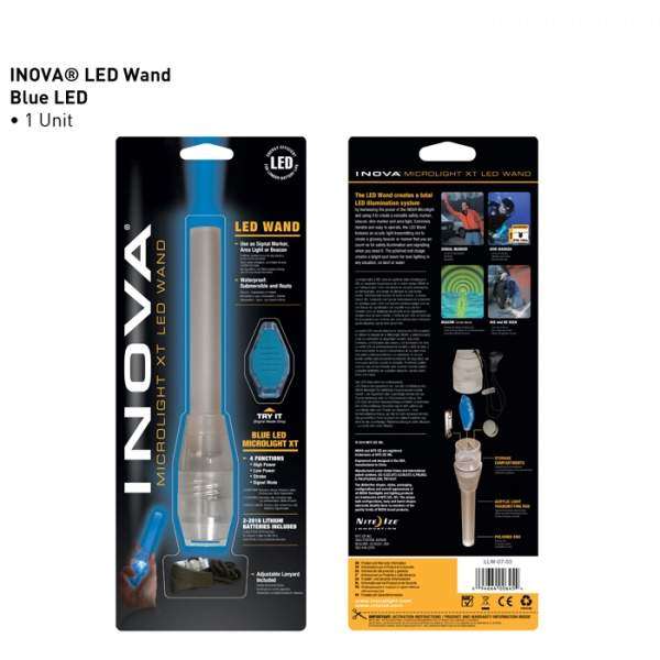 Ліхтар Inova Microlight XT LED Wand/Blue - 3028675 Ліхтар Inova Microlight XT LED Wand/Blue - 3028675
