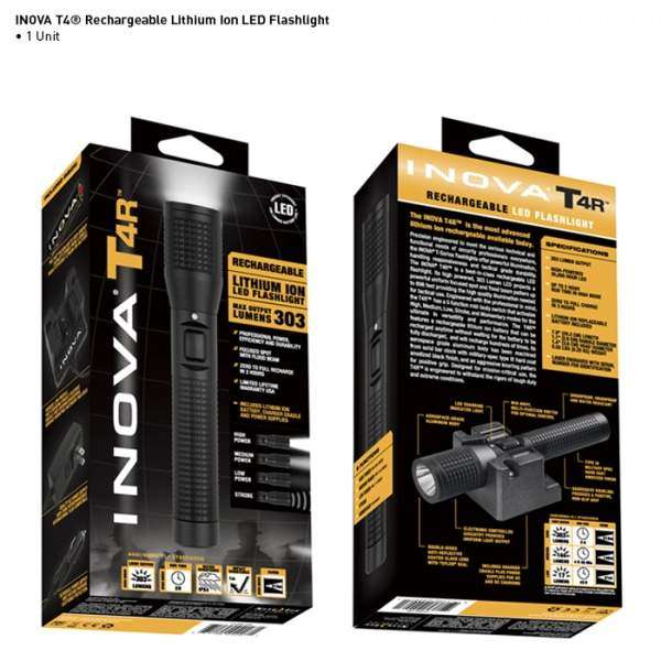 Фонарь Inova T4R-Rechargeable (303 Lm) - 3028676 Фонарь Inova T4R-Rechargeable (303 Lm) - 3028676