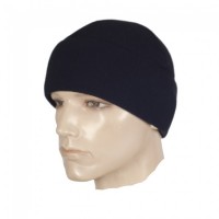 Флісова шапка чорна 1 шар