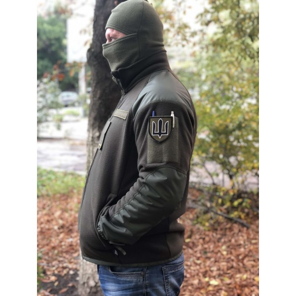 Кофта тактическая флис олива ДСТУ ВСУ - 3555771 Кофта тактическая флис олива ДСТУ ВСУ - 3555771