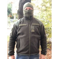 Кофта тактическая флис олива ДСТУ ВСУ