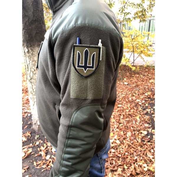 Кофта тактическая флис олива ДСТУ ВСУ - 3555771 Кофта тактическая флис олива ДСТУ ВСУ - 3555771