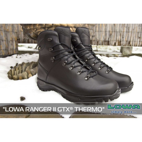 Черевики зимові LOWA RANGER II GTX THERMO чорний - 3048939 Черевики зимові LOWA RANGER II GTX THERMO чорний - 3048939
