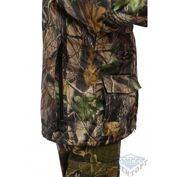 Куртка-жилет KODOR рис. Зеленый лист - 3049097