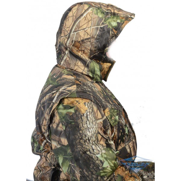 Куртка-жилет KODOR рис. Зеленый лист - 3049097