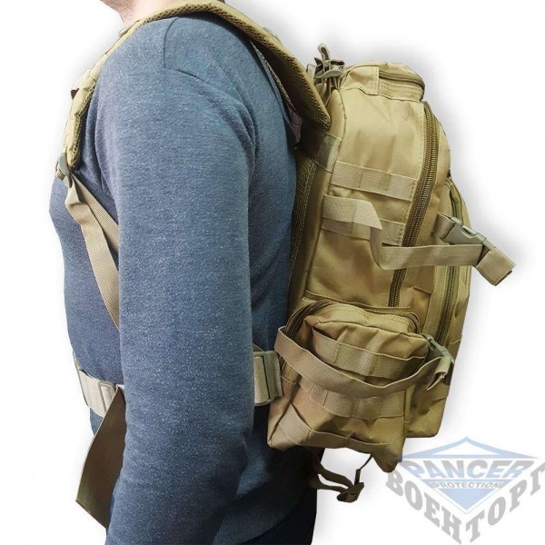 Рюкзак ML-Tactic Combat Multipocket Coyote brown 25 л - 3062970