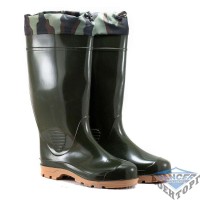 Чоботи чоловічі високі ПВХ Торнадо з манжетою