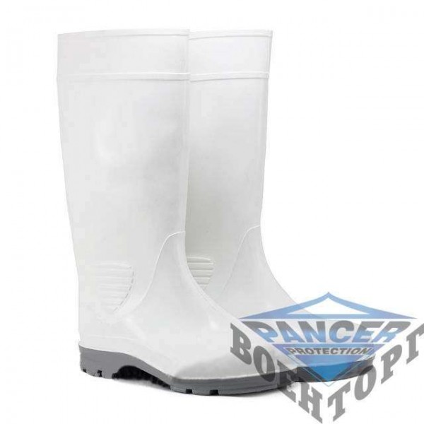 Сапоги высокие рабочие мужские белые Торнадо - 3105795
