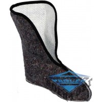 Вставка повстяна в чоловічі високі чоботи